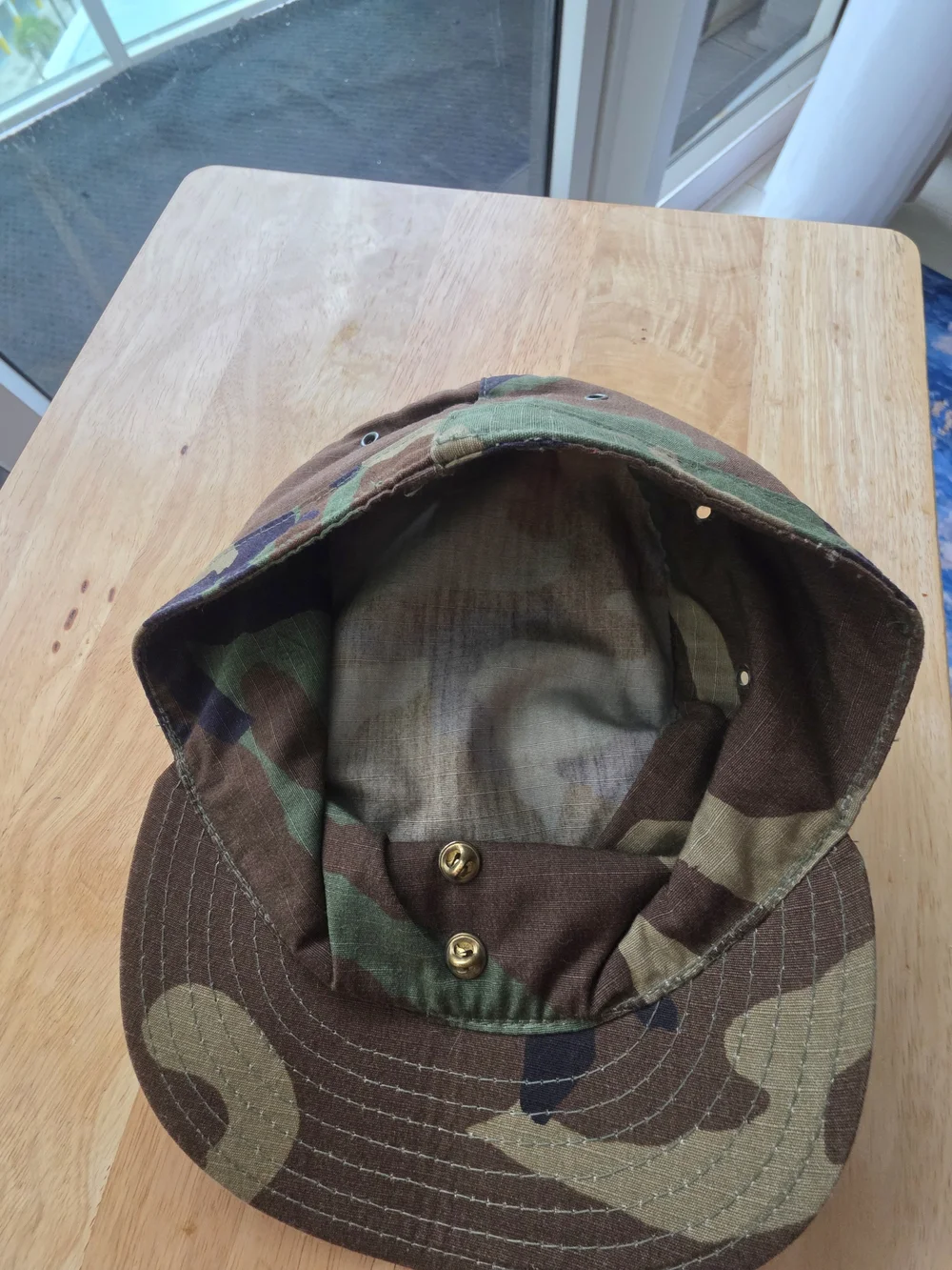 Vintage Atlas Headwear Camo Cap Size 7